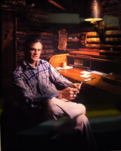 Load image into Gallery viewer, Wood Art Coaster Laser Engraved A16 Cabin Logo