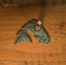 Load image into Gallery viewer, CAMPFIRE MEMORIES  Trout Holder & 18 Incense Sticks