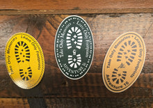 Load image into Gallery viewer, VINTAGE FOOTPRINT Natural T-Shirt w/ Front Chest Pocket