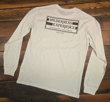 Load image into Gallery viewer, VINTAGE "WILDERNESS EXPERIENCE" Long Sleeve T-SHIRT White