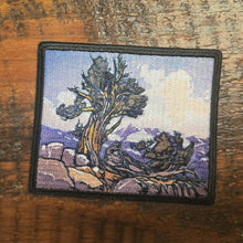 Load image into Gallery viewer, GUARDIAN OF THE TIMBERLINE by William S. Rice Woven Label