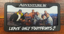 Load image into Gallery viewer, License Plate & Photo Frame  LEAVE ONLY FOOTPRINTS