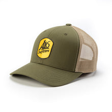 Load image into Gallery viewer, A16 Outfitters Mesh Snapback MOSS/KHAKI
