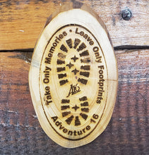 Load image into Gallery viewer, Wood Art A16 Wilderness Ethic Medallion Engraved Plaque
