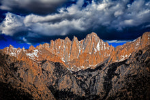 Load image into Gallery viewer, El Cheapo A16/Mt Whitney. "Mountains are Calling" Logo Coaster