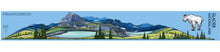 Load image into Gallery viewer, HydraScape Infinity Sticker  GLACIER NATIONAL PARK
