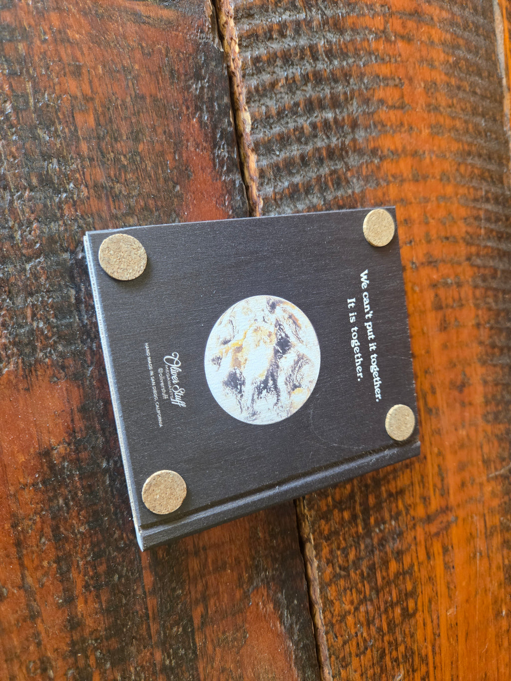 Book Coaster  "THE LAST WHOLE EARTH CATALOG" 1971 Edition