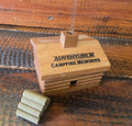 CAMPFIRE MEMORIES  Log Cabin Incense Burner