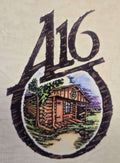 STICKER A16 Log Cabin Logo