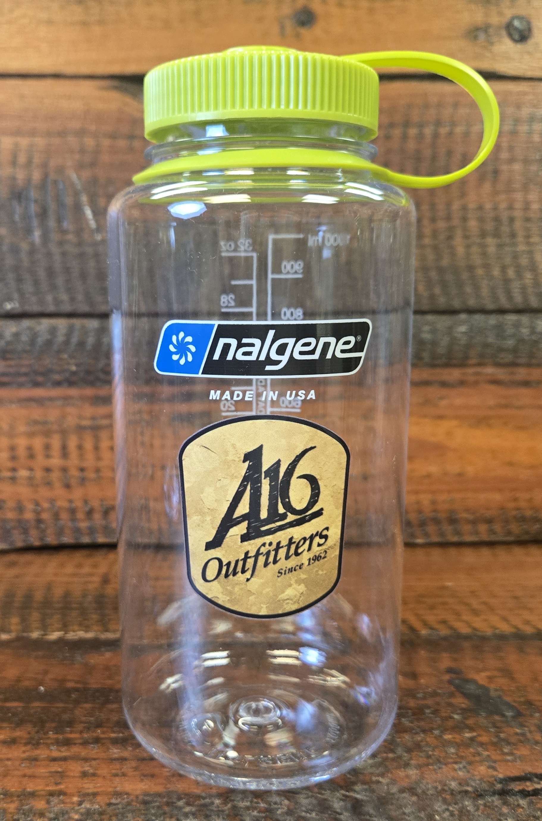 A16 TRADEMARKS 1962 - 2020 Clear 32oz Nalgene Bottles  4 Styles to Choose From