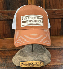 Load image into Gallery viewer, WILDERNESS EXPERIENCE 70&#39;S TRADEMARK TRUCKER HATS  5 COLORWAYS AVAIL
