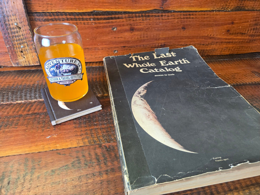 Book Coaster  "THE LAST WHOLE EARTH CATALOG" 1971 Edition