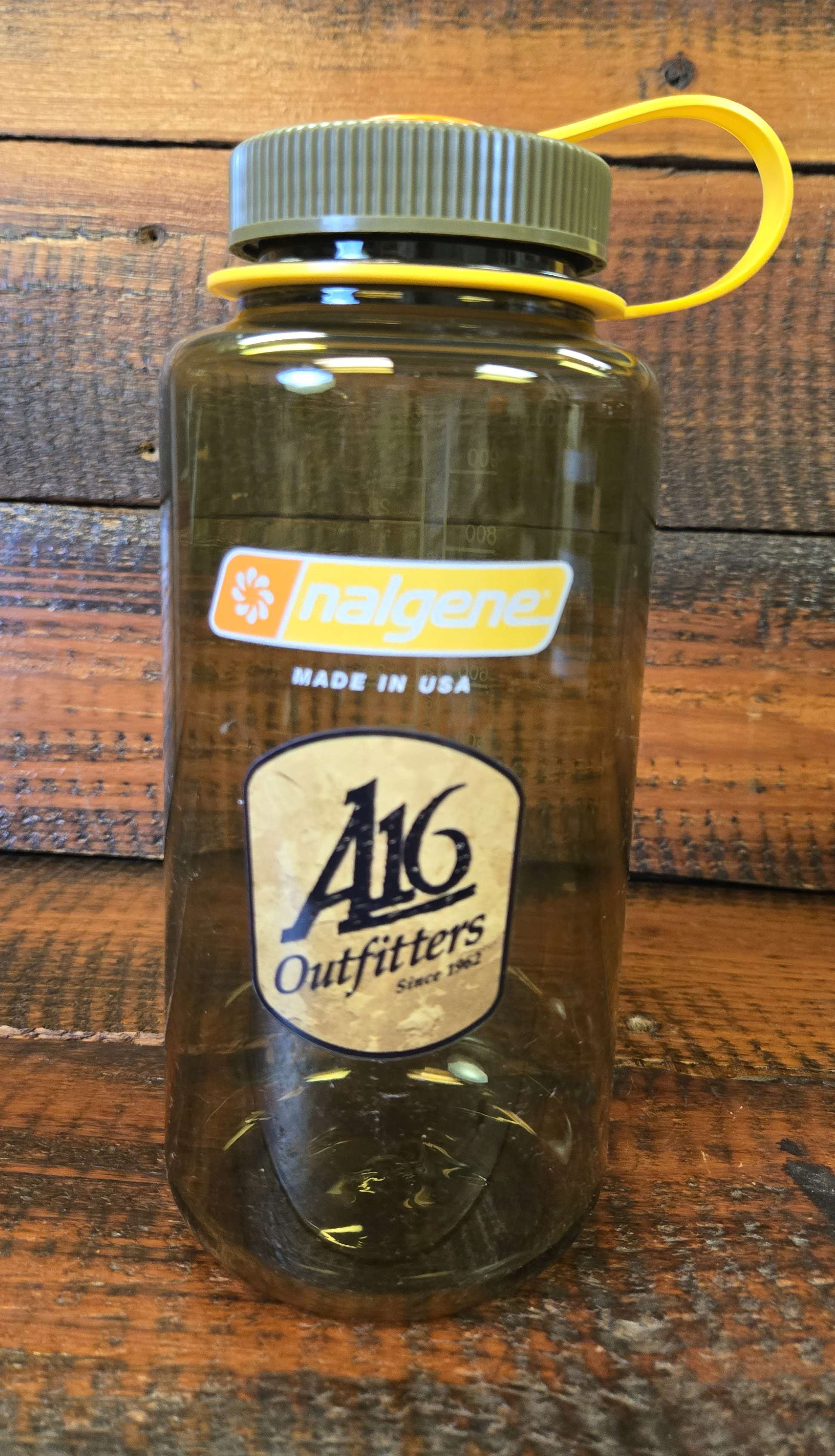 A16 TRADEMARKS 1993 - 2020 Olive 32oz Nalgene Bottles  2 Styles to Choose From