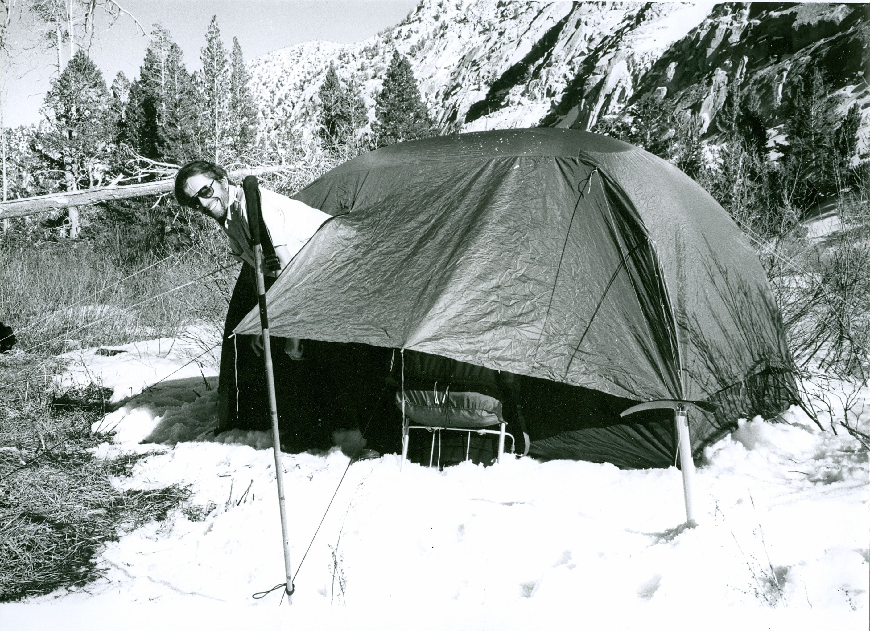 A16 Cabin Logo w/Half Dome Sticker