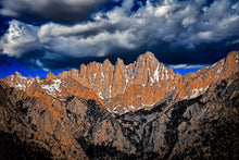 Load image into Gallery viewer, Sticker - A16 Logo w/ Mt. Whitney &quot;The Mountains are Calling&quot; Collection
