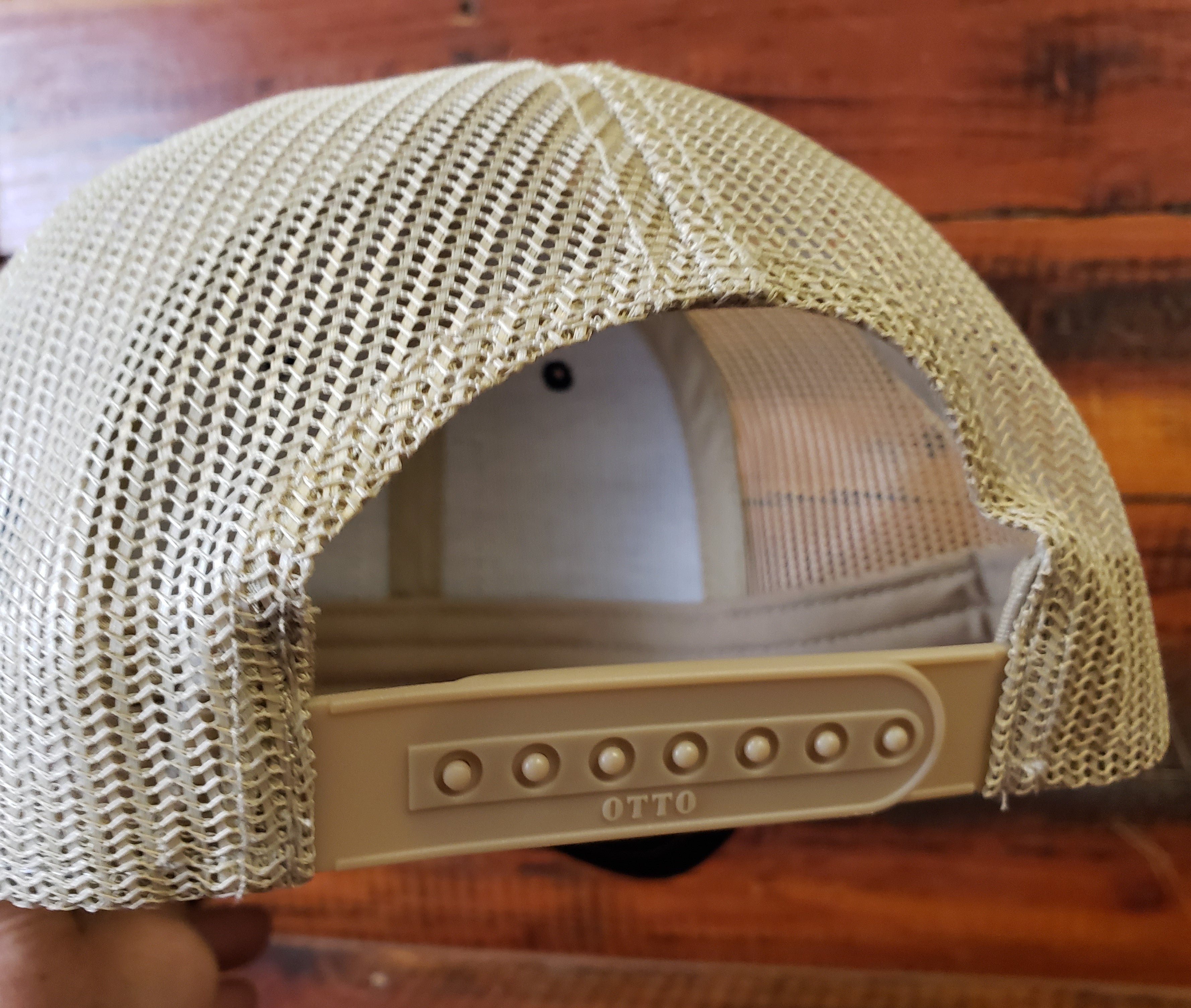 KEEP IT WILD Patch Meshback / Snapback MOSS/KHAKI