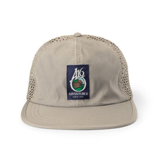 Load image into Gallery viewer, Cabin Label Trail Hat: Khaki/Navy
