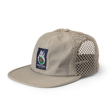 Load image into Gallery viewer, Cabin Label Trail Hat: Khaki/Navy
