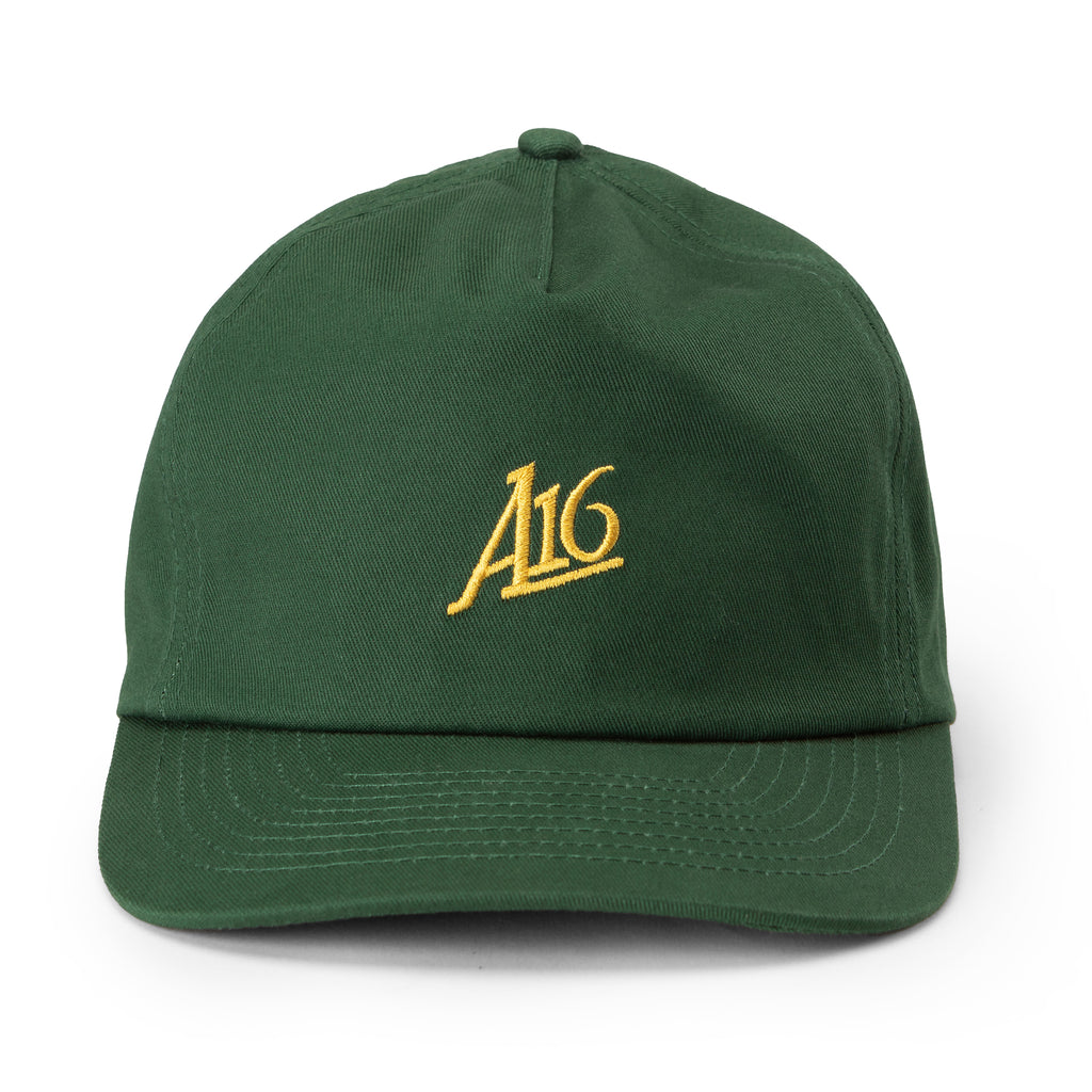 Classic A16 Snapback: Hunter Green