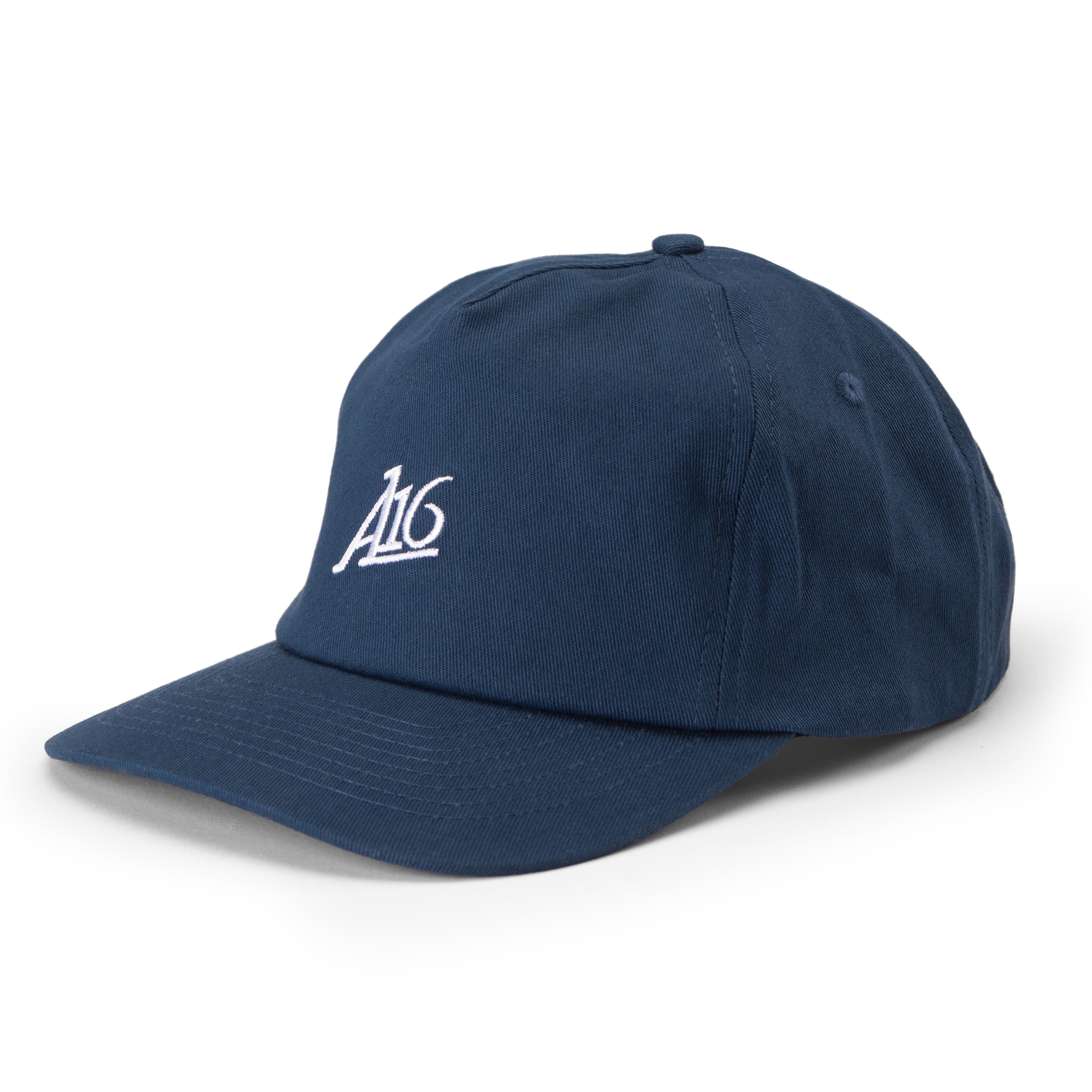 Classic A16 Snapback: Navy Blue