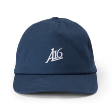 Load image into Gallery viewer, Classic A16 Snapback: Navy Blue
