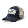 A16 70s Logo Patch Meshback / Snapback NAVY/KHAKI